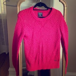 Pink sweater